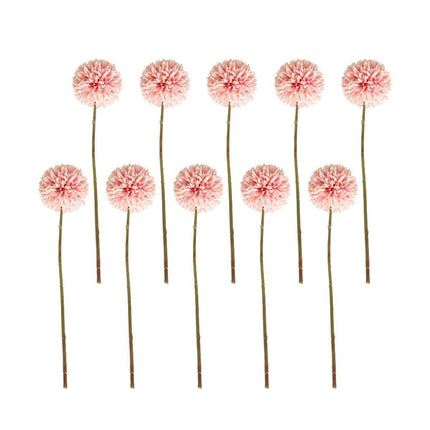 10PCS Artificial Dandelion Flowers Home Decor Wedding Party Plastic Floral