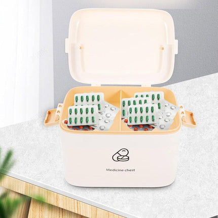 Medicine Cabinet Household Organizer Storage Emergency First Aid Kit Organizer