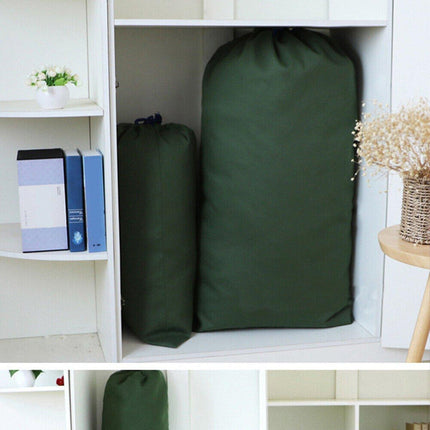 Canvas Drawstring Large Bag Pouch Clothes Craft Storage Laundry