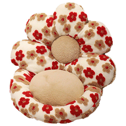 Cute Soft Seat Cushion Flower Shaped Lazy Sofa Pad for Office Chairs and Home Use