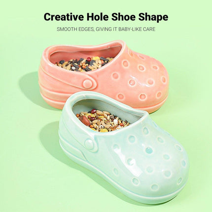 Tumble-Proof Non-Slip Hamster Food Bowl Hedgehog Feeder Squirrel Dish Plate