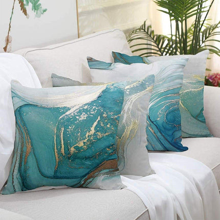 4PCS Home Printed Pillow Cases Decorative Cushion Covers Sofa Pillow Covers