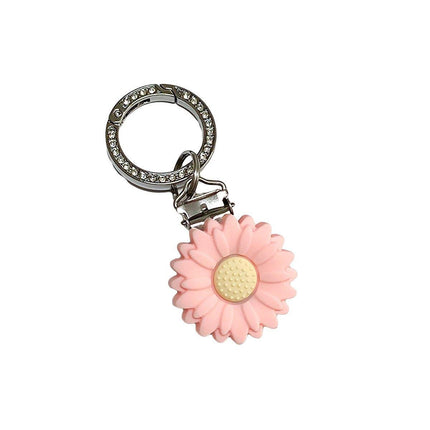 Silicone Daisy Flower Sunflower Brim Clip Anti-Slip Chrysanthemum Cap Holder