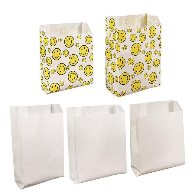 1000PCS Oil-proof Takeaway Paper Bags for Premium Takeout Supply - Aimall