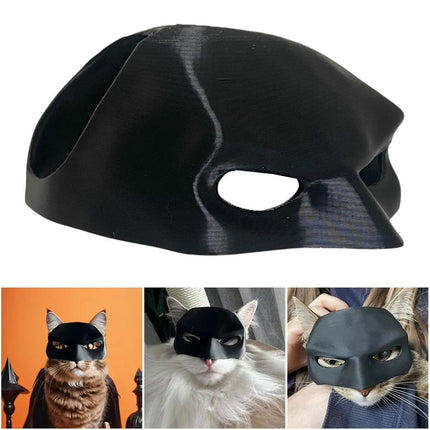Halloween Bat Mask Cat Mask Pet Costume Accessories for Small Dogs Cats Outfit