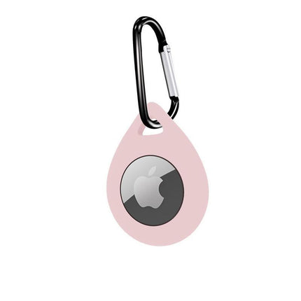 For Apple AirTag Air Tag Silicone Protective Case Cover Location Tracker Keyring - Aimall