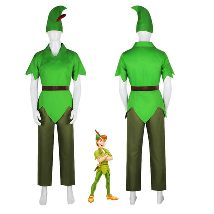 Peter Pan Cosplay Costume Peter Pan Cos Adult Children Stage Character Performance Suit