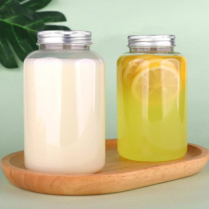 10pcs 500ml PET Plastic Juice Bottles Food Grade Drink Containers for Beverages