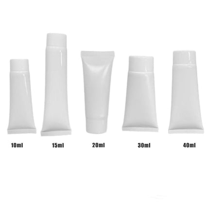 10x Soft Cosmetic Tubes for Face Wash Hand Cream Lotion Packaging Containers