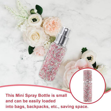 2pcs Travel Perfume Dispenser Refillable Spray Bottle Portable Sample Pack Tool