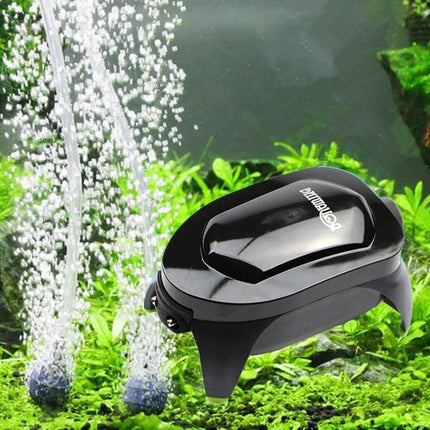 Quiet Fish Tank Oxygen Pump Aquarium Air Stone Aerator Oxygenator Water Filter