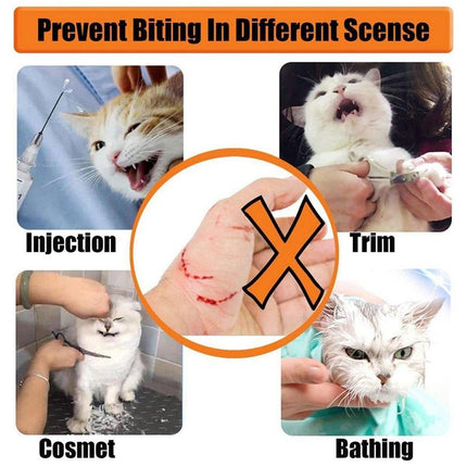 Breathable Kitten Headgear Clear Pet Mask Dog Anti Bite Scratch Protective Gear