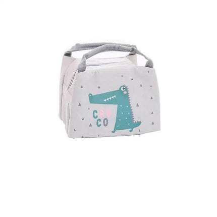 Portable Insulated Thermal Cooler Lunch Box Carry Tote Picnic Case Storage Bag 21x17x15cm - Aimall