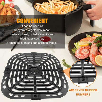 Air Fryer Accessories Set Steamer Sheet Grease Trap Grill Pan for Cooking