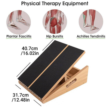 Wooden Adjustable Stretching Plate Fitness Equipment Exercise Angle Stretcher