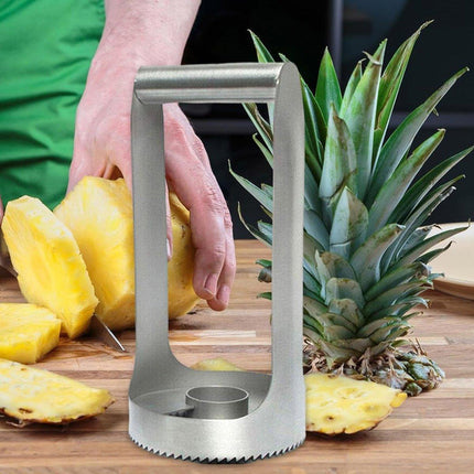 Stainless Steel Pineapple Peeler Core Remover Fruit Corer Tool Easy Cutting