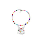 Vintage Ethnic Crescent Leaf Fringe Headpiece Forehead Chain Boho Fashion