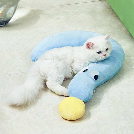 Soft Plush Pet Pillow for Dogs Cats Sleeping Cuddle Pillow Comfort Cushion