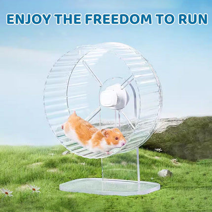 Quiet Hamster Running Wheel Small Pet Treadmill Exercise Ball Toy Supplies