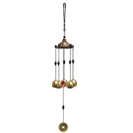 Metal Bell Wind Chime Pendant Outdoor Hanging Decoration Garden Patio Decor