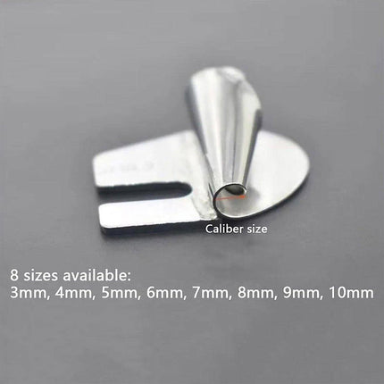 Household Sewing Machine Attachment Spiral Flanger Towel Fabric Puller Tool
