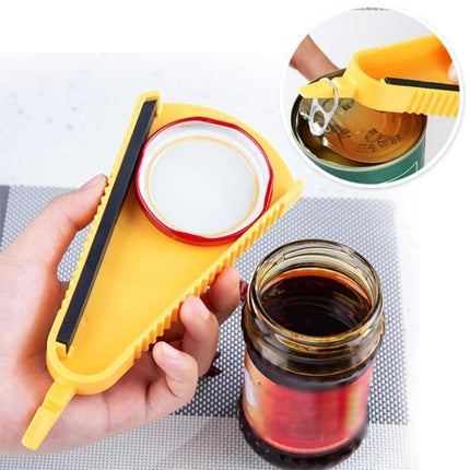 Adjustable Jar Opener Lid Gripper Bottle Opener Multipurpose Tools For Seniors - Aimall