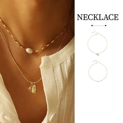 European and American Simple Niche Design Pendant Necklace for Women Fashion