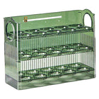 Three-Layer Plastic Egg Carton Storage Box for Organising Fridge and Kitchen