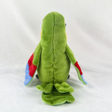 Interactive Talking Electric Plush Parrot for Early Learning and Entertainment