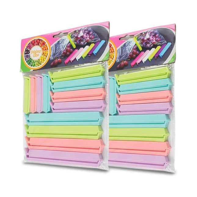 Plastic Sealing Bag Clip Sealer Clamp Kitchen Storage Food Snack Chips Seal Tool - Aimall