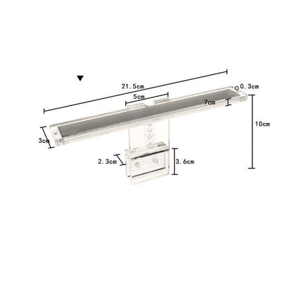 Aquarium Light LED Lamp Aqua Plant Fish Tank Lighting Clip-On Bracket Light - Aimall