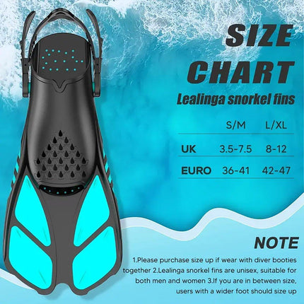 Adjustable Diving Flippers Swim Fins for Snorkeling Freestyle Training Gear