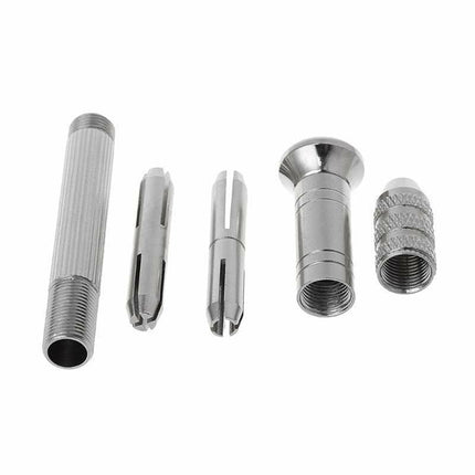 Precision Pin Vise Hand Drill Set Of 10 Pieces Rotary Tools For Models Hobby DIY - Aimall