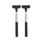 2pcs Retractable Windshield Wiper Set Rear View Mirror Cleaner Car Wiper Blade