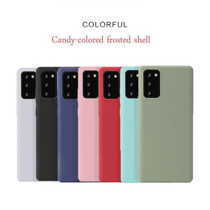 Light Pink Shockproof Cover Slim Case for Samsung S21 S10 S20 Plus Ultra FE Note20 - Aimall