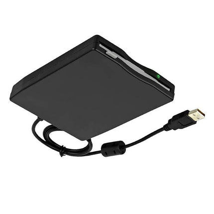 External USB 3.5" Floppy Drive for Windows & Mac - Retro Data Access - Aimall