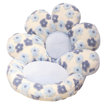 Cute Soft Seat Cushion Flower Shaped Lazy Sofa Pad for Office Chairs and Home Use