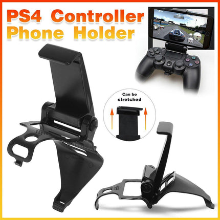 For PS4 Controller Phone Clip Stretchable Mobile Holder Bracket Gaming Mount