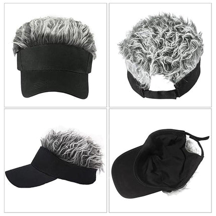 Trendy Hip Hop Wig Cap Stylish Duck Bill Cap for Hipster Fashion Accessories