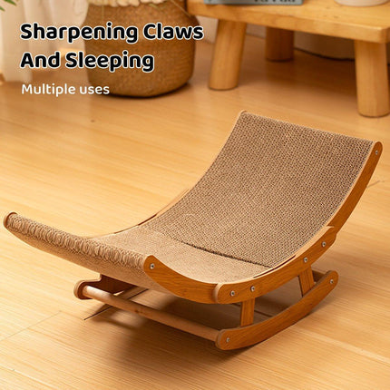 Premium Cat Scratching Board Bed Corrugated Paper Durable All Seasons Cat Toy