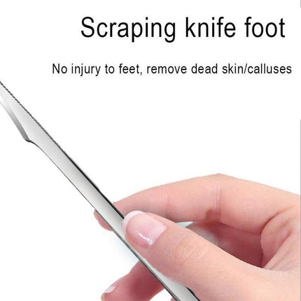 Stainless Foot Corn Remover Hand Foot Care Callus Dead Skin Remover Scraper Foot - Aimall