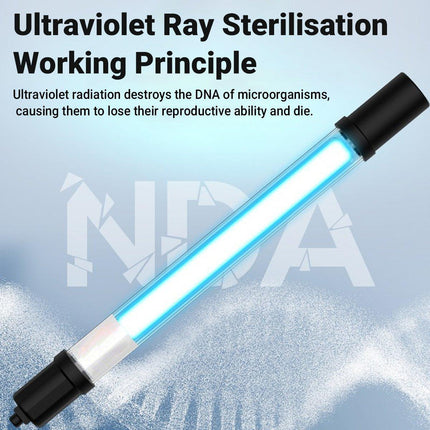 Fish Tank Germicidal Lamp UV Ultraviolet Water Disinfection Light for Aquarium