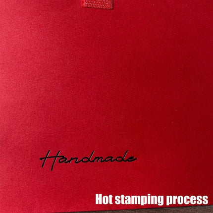 20pcs Creative Kraft Paper Bags Fashion Simple Baking Snack Packaging Bags
