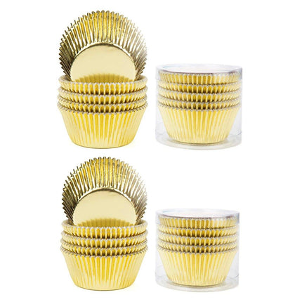 200 Pcs Colored Baking Paper Cupcake Trays Muffin Liners for Party Baking