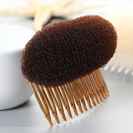 6PCS Combs Fluffy Hair Pad Heighten Hairpin Sponge Clips Forehead Heighten Women