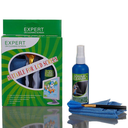 80ml For Laptop LCD Display Screen TV Plasma Monitor Cleaning Kit 3in1 Cleaner