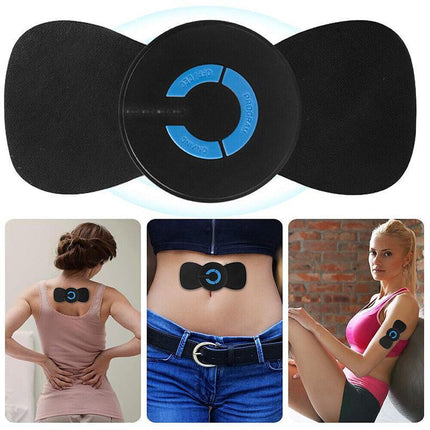 Pulse Tens Unit EMS Massager Back Full Body Muscle Stimulator Pain Relief Device - Aimall
