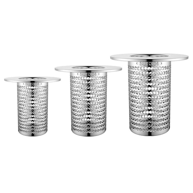 Bathroom Floor Drain Filter Anti-Blocking Hair Catcher Shower Sink Mesh Basket