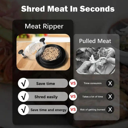 Chicken Breast Shredder Meat Mincer Tear Shredder Handheld Mincing Tool Kitchen