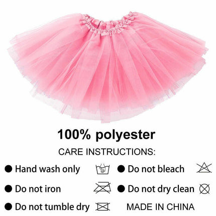Kids Size Girls Tutu Skirt Princess Dressup Party Costume Ballet Dancewear - Aimall